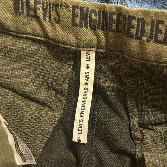 Levi’s engineered jeans men’s relaxed stretch waist track jogger pants medium - Picture 12 of 13